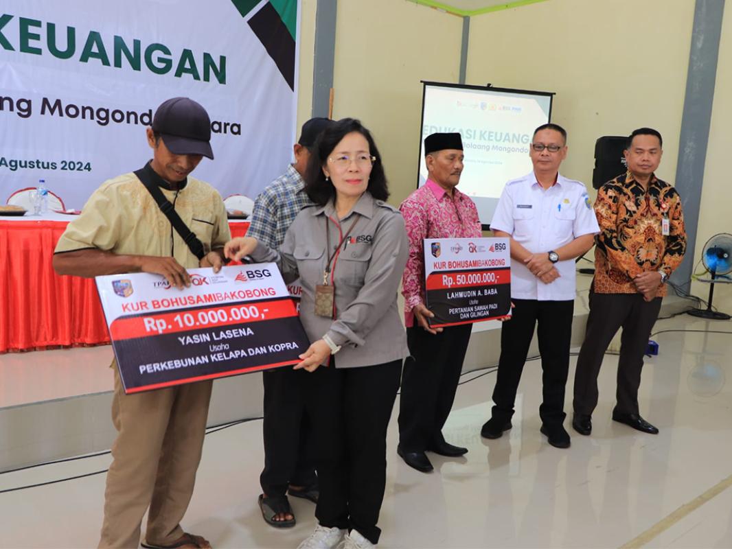 Bank SulutGo Edukasi Babinsa Bolmut, Tingkatkan Literasi Keuangan dan Cegah Investasi Bodong