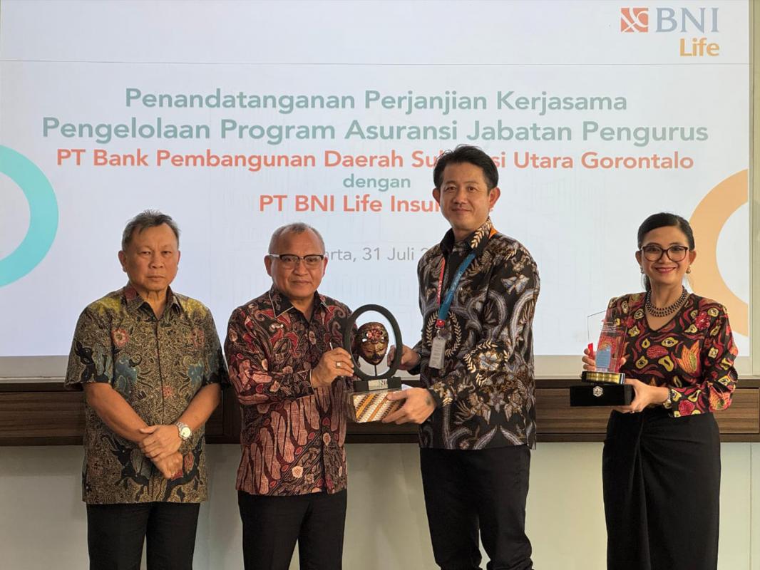 Bank SulutGo Jalin Kerja Sama dengan BNI Life, Tingkatkan Perlindungan Asuransi Jabatan Pengurus