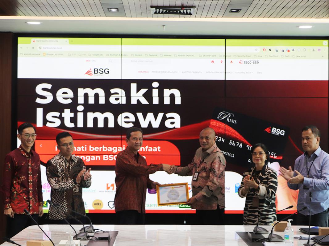 Bank SulutGo Perkuat Keamanan Siber, Raih Pengakuan Nasional