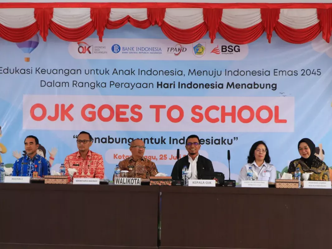 BSG OJK Goes to School: Kotamobagu Gencar Edukasi Keuangan Sejak Dini