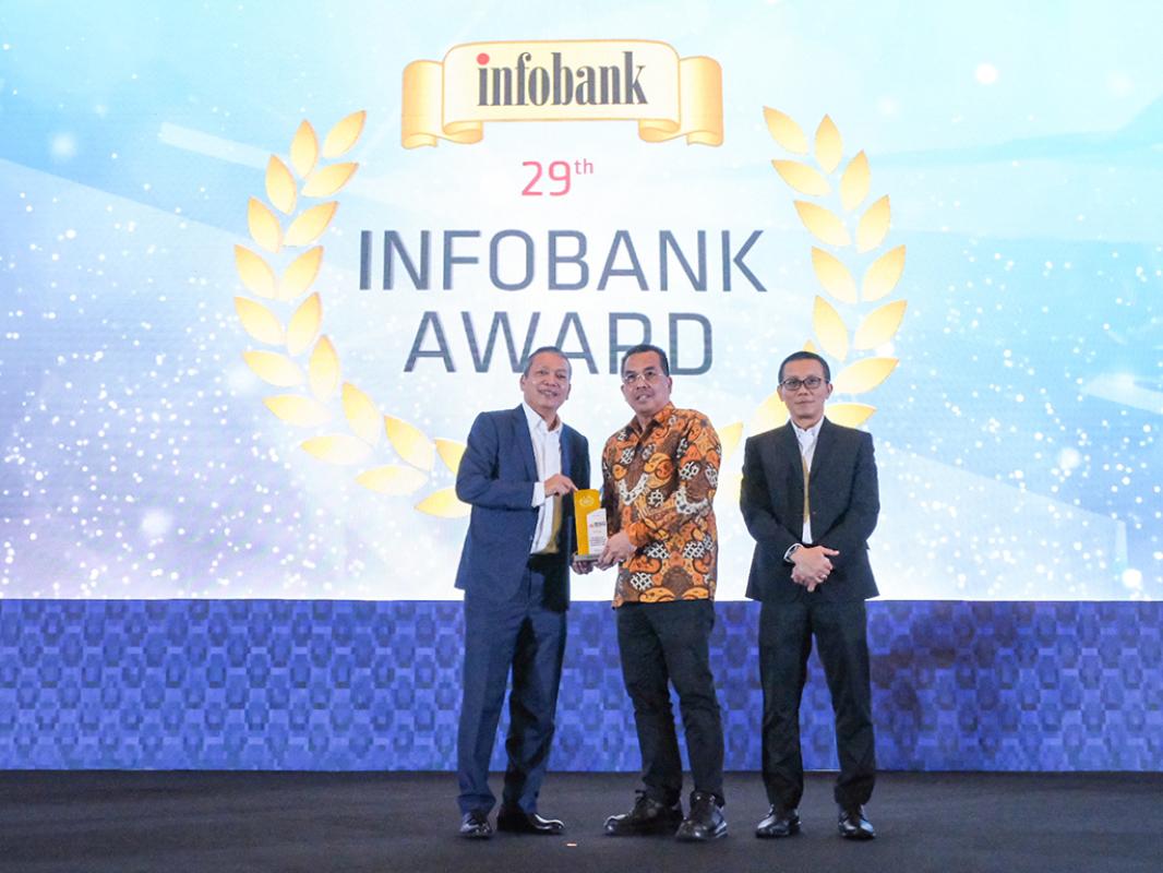 BSG raih Bank Dengan Performa Terbaik 5 tahun Berturut-turut dari INFOBANK