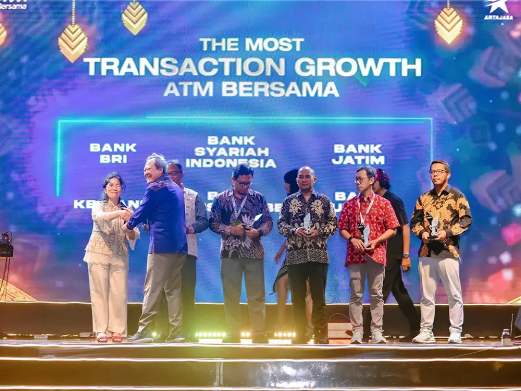 BSG Raih Penghargaan "The Most Transaction Growth" di ATM Bersama Award 2024